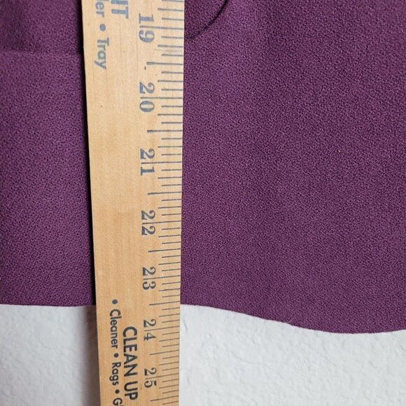 Vintage Pendleton Suit Blazer Sz 10 Eggplant Purple 100% New Wool Made In USA - Picture 11 of 11